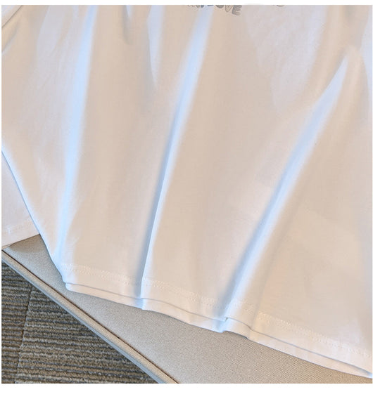 Blusa Básica Escote Redondo Talla Grande con Efecto Reductor de Manga Corta - Image 13