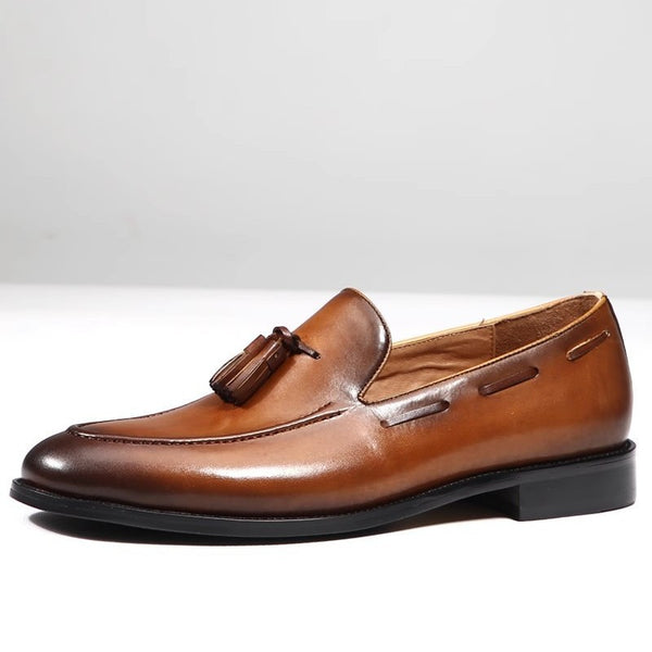 Zapatos de Cuero Genuino Artesanales para Hombre - Estilo Business Casual
