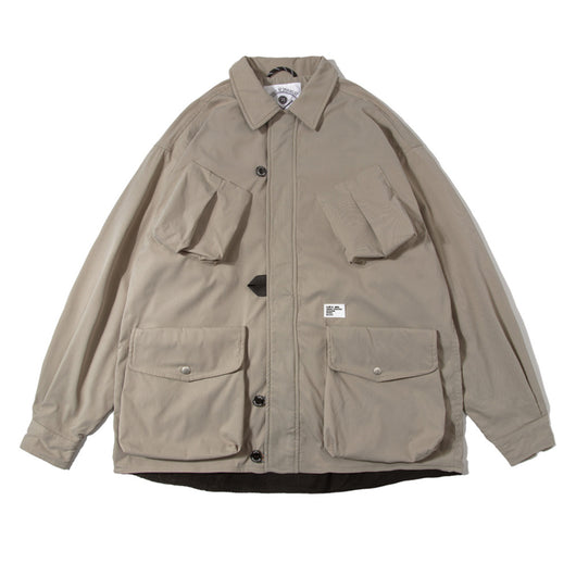 Chaqueta de Trabajo Retro Multipocket para Hombre - Image 7