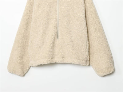 Sudadera Deportiva Teddy de Cierre con Cremallera - Colores Sólidos Versátil - Image 13