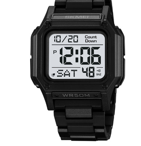 Reloj Deportivo Digital para Hombre con Luz Nocturna y Resistencia al Agua - Image 8