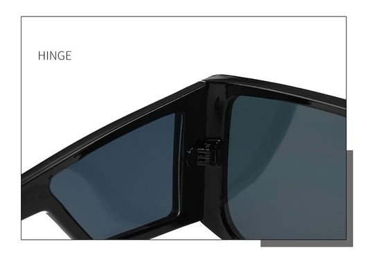 Large square-leg sunglasses with a tortoiseshell frame and brown lenses, angled on a white background. - Image 3