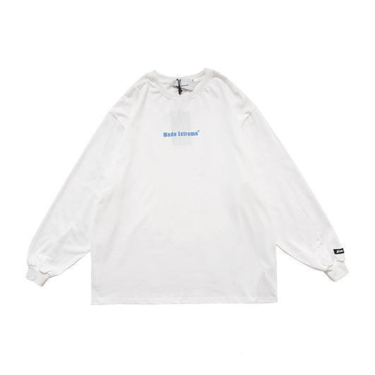 Playera Hiphop Suelta de Manga Larga - Image 9