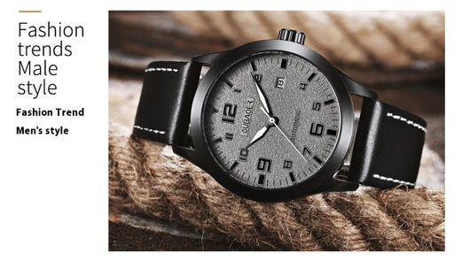 Reloj Mecánico Automático Retro Cuero Genuino Estilo Ejecutivo - Image 15