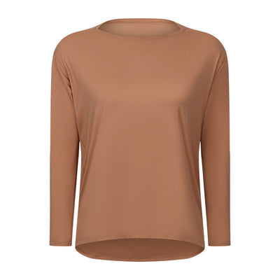 Blusa Deportiva Suelta de Manga Larga Efecto Segunda Piel - Image 12