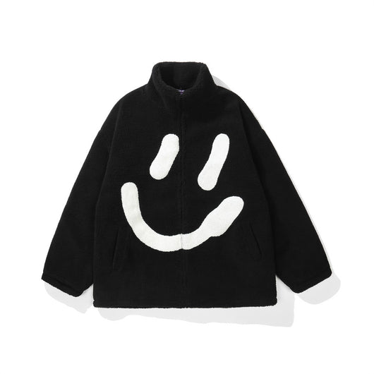 Chaqueta Acolchada Hombre Lana Cordero Gruesa Estilo Urbano Oversize - Image 4
