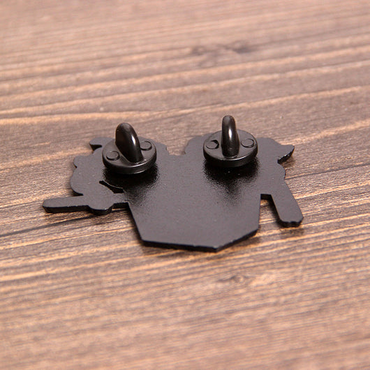 Broche Aleación Cartoon Peligro - Insignia de Moda - Image 8