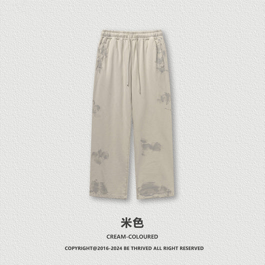Pantalones Casuales Juveniles Teñidos con Barro - Image 8