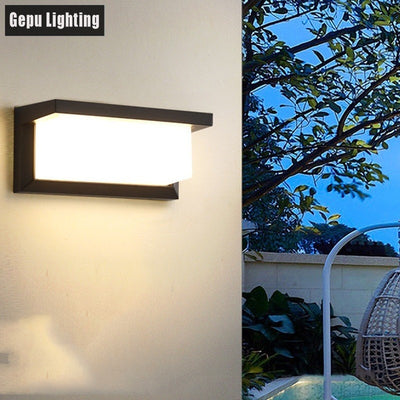 Lámpara de Pared Exterior Moderno Minimalista Impermeable - Image 11