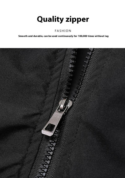 Chaqueta Hoodie Suelta Cropped Talla Grande Mujer - Ligera y Casual - Image 18