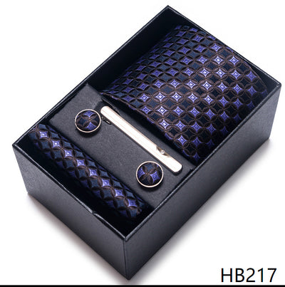 Corbata Jacquard Profesional Tejida en Trama para Negocios - Image 19