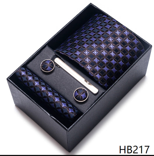 Corbata Jacquard Profesional Tejida en Trama para Negocios - Image 19