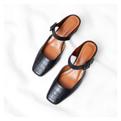 Sandalias Estilo Medieval con Tacón Grueso - Image 15