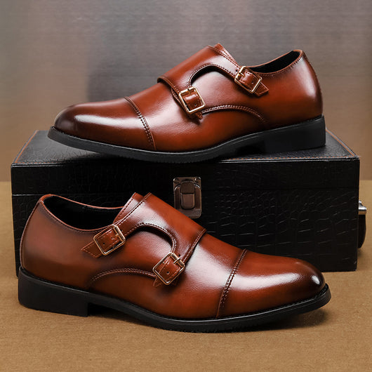 Zapatos de Cuero Casuales para Hombre Talla Grande - Estilo Ejecutivo - Image 16