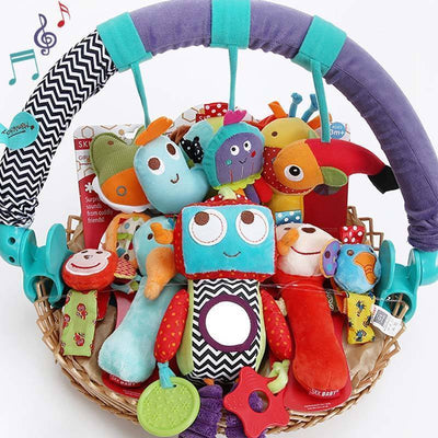 Manta de Juego Musical con Muñeca para Bebé - Set de Regalo