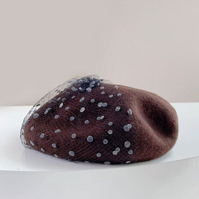Boina de Malla y Lana para Mujer - Estilo Otoñal - Image 10