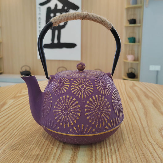 Estufa Japonesa de Colores para Tetera de Hierro - Image 6