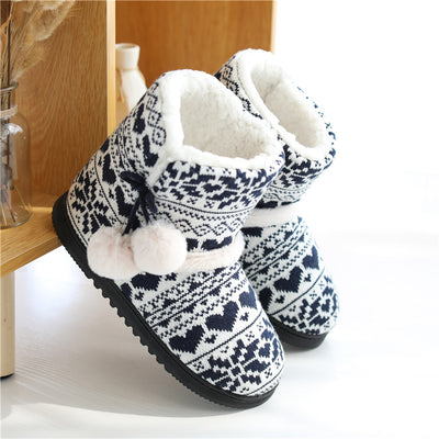 Botas de Algodón Cálidas para Casa - Otoño e Invierno - Image 10