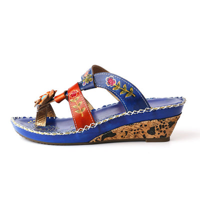 Sandalias Étnicas para Mujer con Tacón Medio Ligero - Image 18
