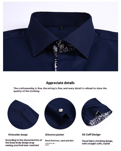 Camisa Casual Estilo Coreano Manga Corta Slim Fit Tallas Grandes Hombre - Image 15