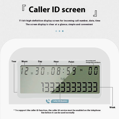 Teléfono DECT Inalámbrico para Oficina y Hogar - Image 4