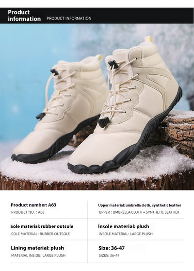 Zapatos de Senderismo en Pareja con Forro Polar y Suela Antideslizante - Image 15