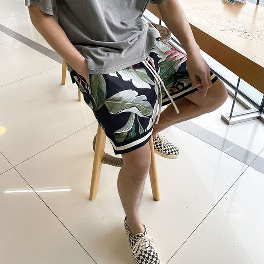 Shorts Estilo Hip Hop con Estampado Floral - Image 12