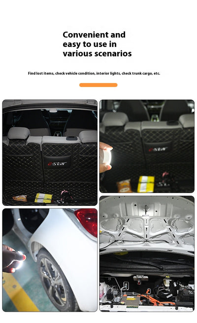 Lámpara LED Ambiental para Techo de Auto - Iluminación Delantera y Trasera - Image 9
