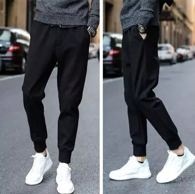 Pantalones Casuales Hombre Tide con Bordado Japonés y Detalles de Cremallera - Image 8