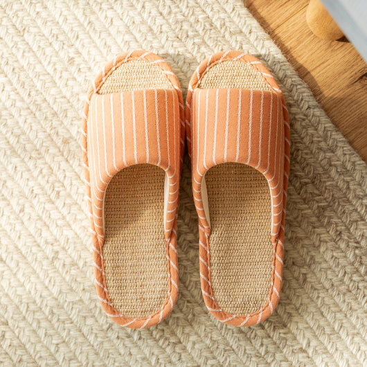 Pantuflas de Algodón y Lino - Cómodas, Transpirables y Antideslizantes - Image 6