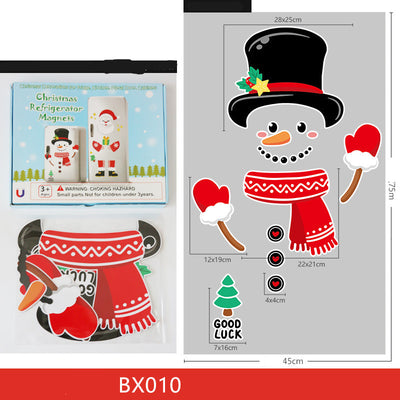 Imán Navideño Muñeco de Nieve Adorable para Refrigerador - Image 6