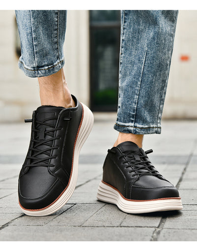 Zapatos Casuales Térmicos con Suela Gruesa y Forro Polar - Image 10