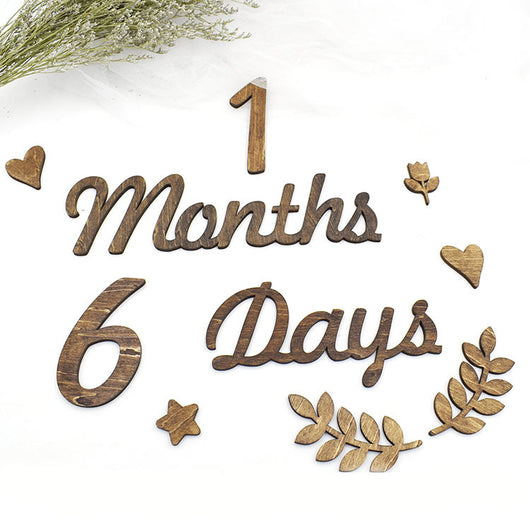 Calendario Mensual de Madera para Bebés y Niños Pequeños - Image 14