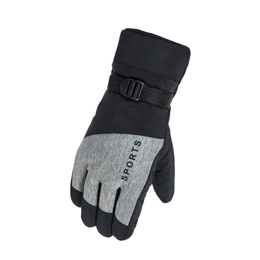 Guantes de Esquí para Hombre Acolchados con Forro de Terciopelo - Image 9