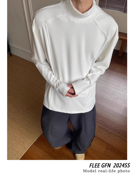 Camiseta Térmica Cuello Alto de Manga Larga para Hombre - Image 14