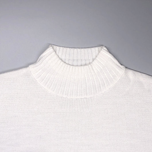 Abrigo Suéter Cuello Alto Oversize - Image 10