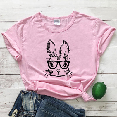 Playera Suelta de Cuello Redondo y Manga Corta para Mujer - Image 12