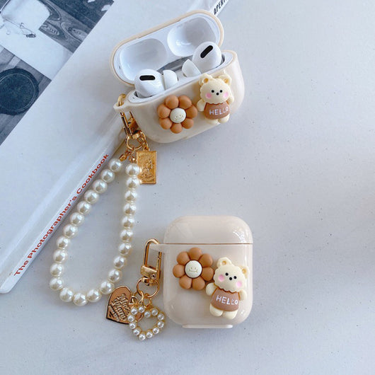 Funda de Silicona Floral 3D Osito Generaciones - Diseño Exclusivo - Image 21