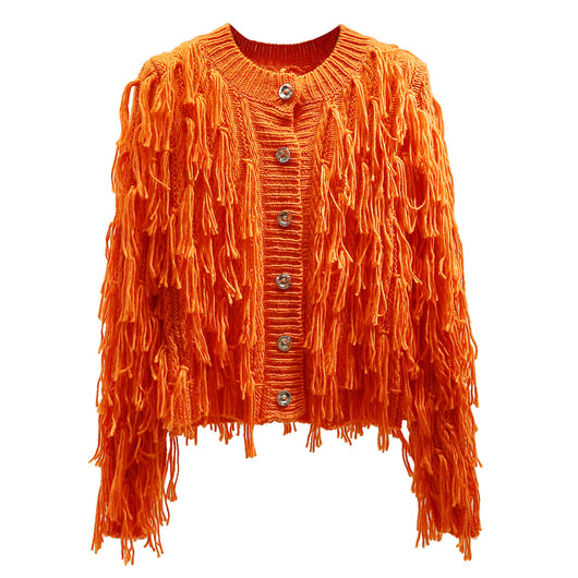 Cardigan de Lana Pura para Mujer - Suéter Clásico de Manga Larga - Image 12