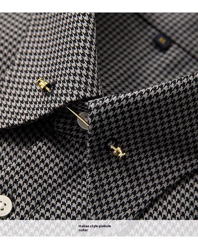 Camisa Formal Cuello Imperio Sin Planchado para Caballero - Image 14