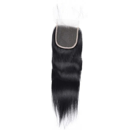 Peluca de Cabello Humano Tejido a Mano con Encaje - Image 3