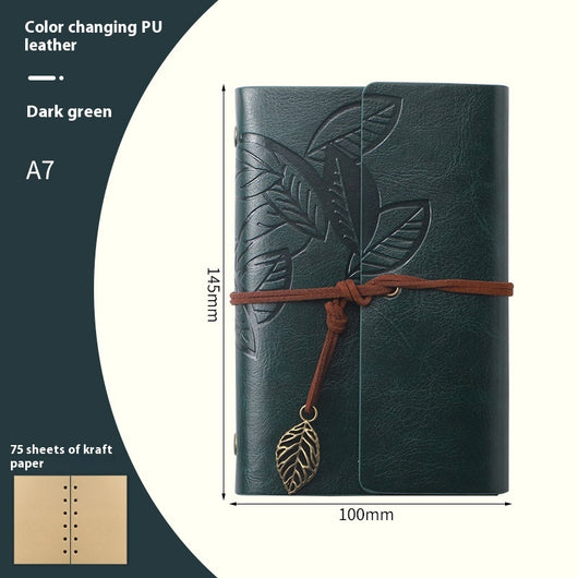 Cuaderno de Viaje Hojas Sueltas Vintage - Diario Creativo Zhiqiu - Image 12