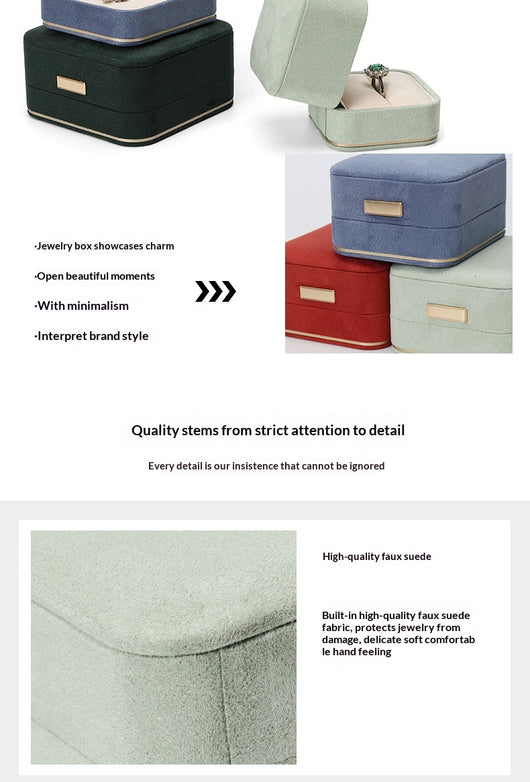 Caja de Presentación Premium para Pulseras de Gamuza - Image 28