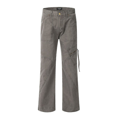 Pantalones Rectos Holgados de Cintura Alta - Estilo Casual Moderno - Image 7