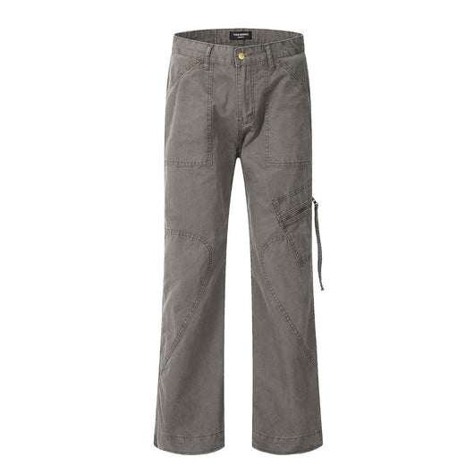 Pantalones Rectos Holgados de Cintura Alta - Estilo Casual Moderno - Image 7