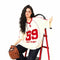 Playera Deportiva Retro Cuello V Manga Corta