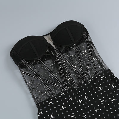 Conjunto Dos Piezas Ajustado con Cutout y Strass - Manga Larga Reductora - Image 20