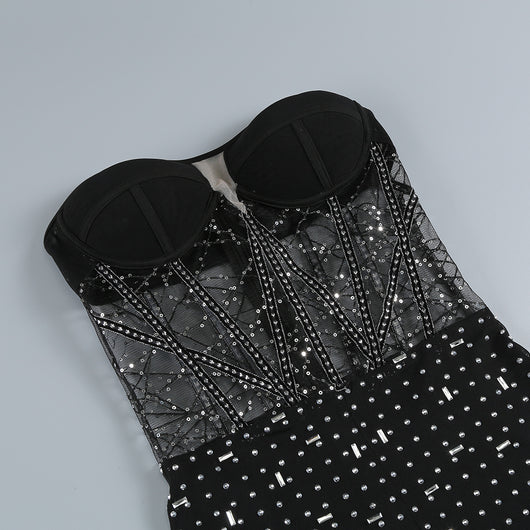 Conjunto Dos Piezas Ajustado con Cutout y Strass - Manga Larga Reductora - Image 20