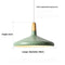 Large Dark Green 5W LED Bulb
