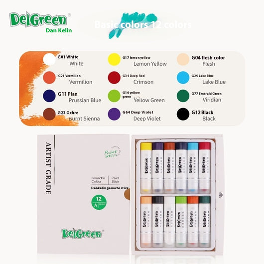 Crayones de Gouache Sólido para Arte y Graffiti - Image 5